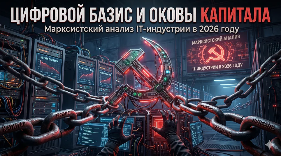 Цифровой базис и оковы капитала: Марксистский анализ IT-индустрии в 2026 году